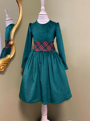 New Year's Dress With Bow Belt