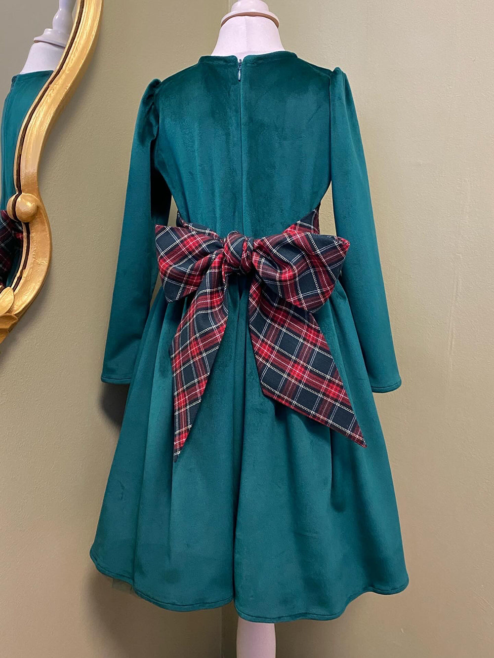 New Year's Dress With Bow Belt